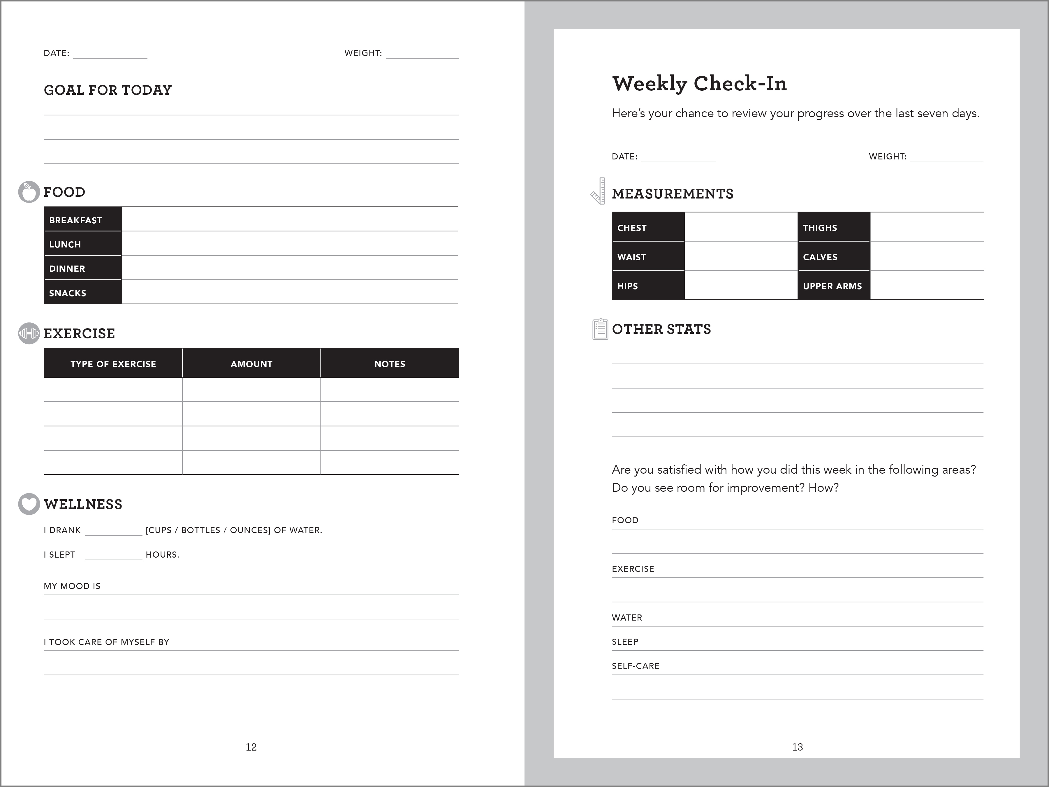 Tracking + Weekly Check-In
