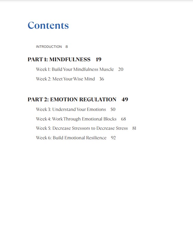 Table of Contents