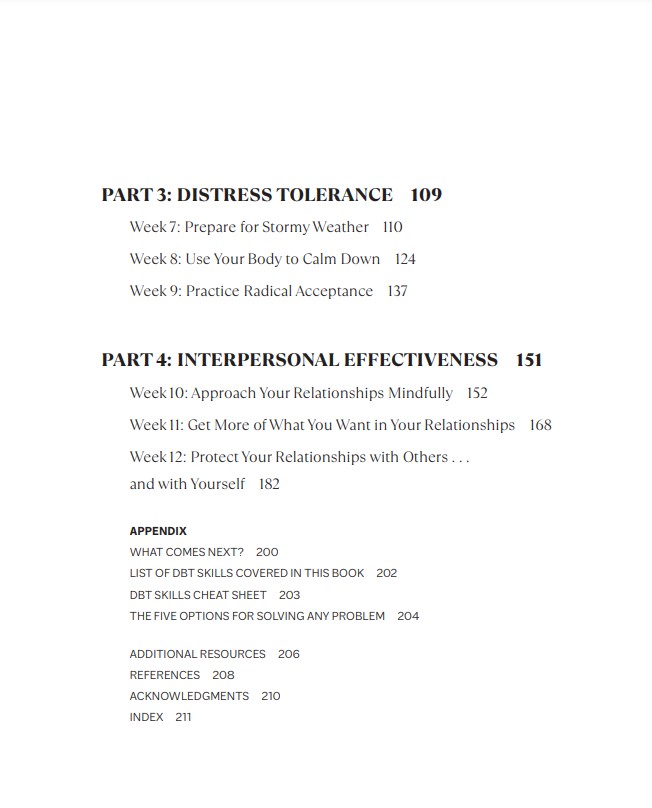 Table of Contents