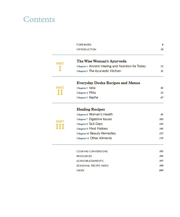 Table of Contents