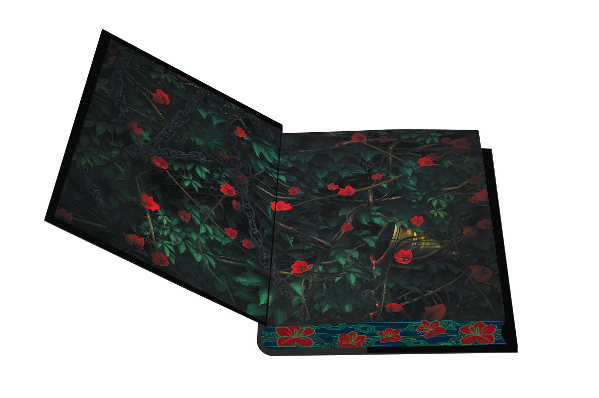 3D Mockup HC DLE ENDPAPERS