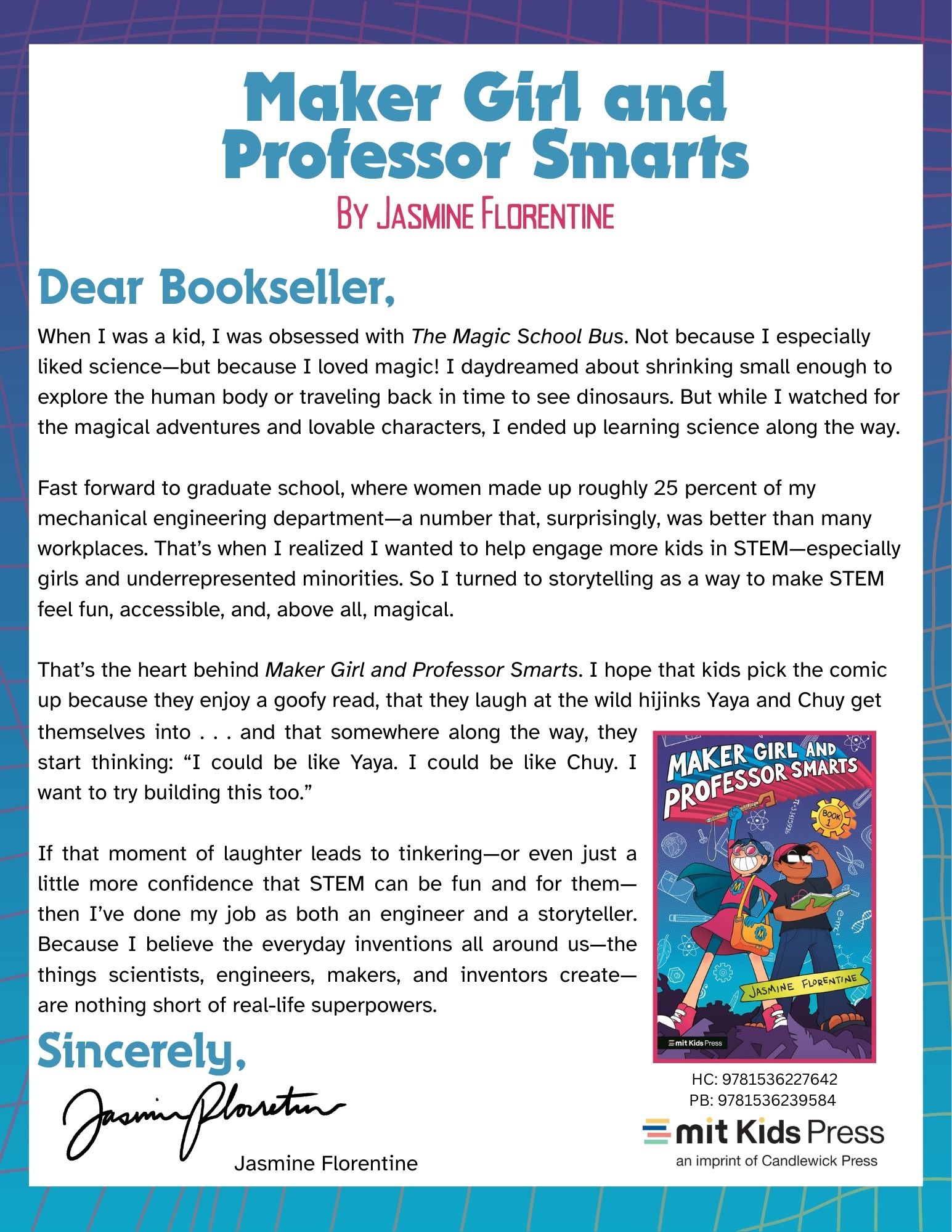 Author Letter