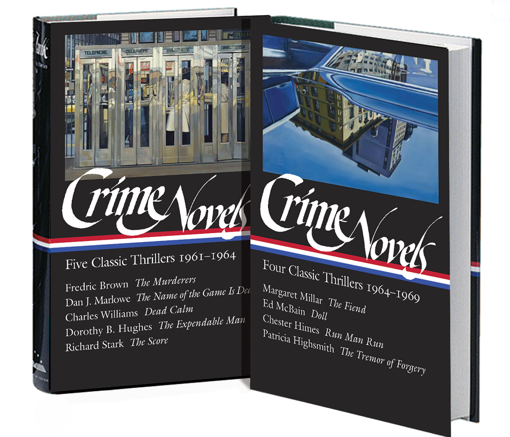 two volumes shown