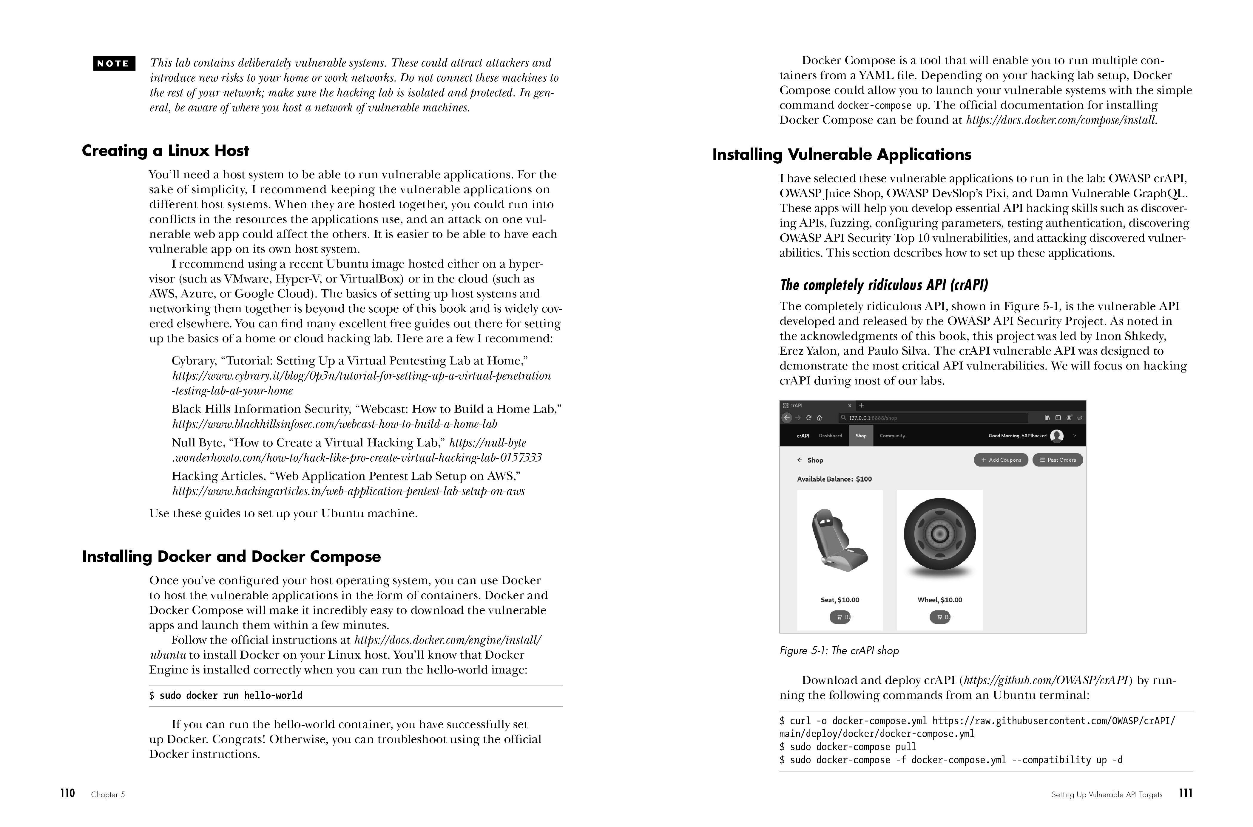 Hacking APIs pages 28-29