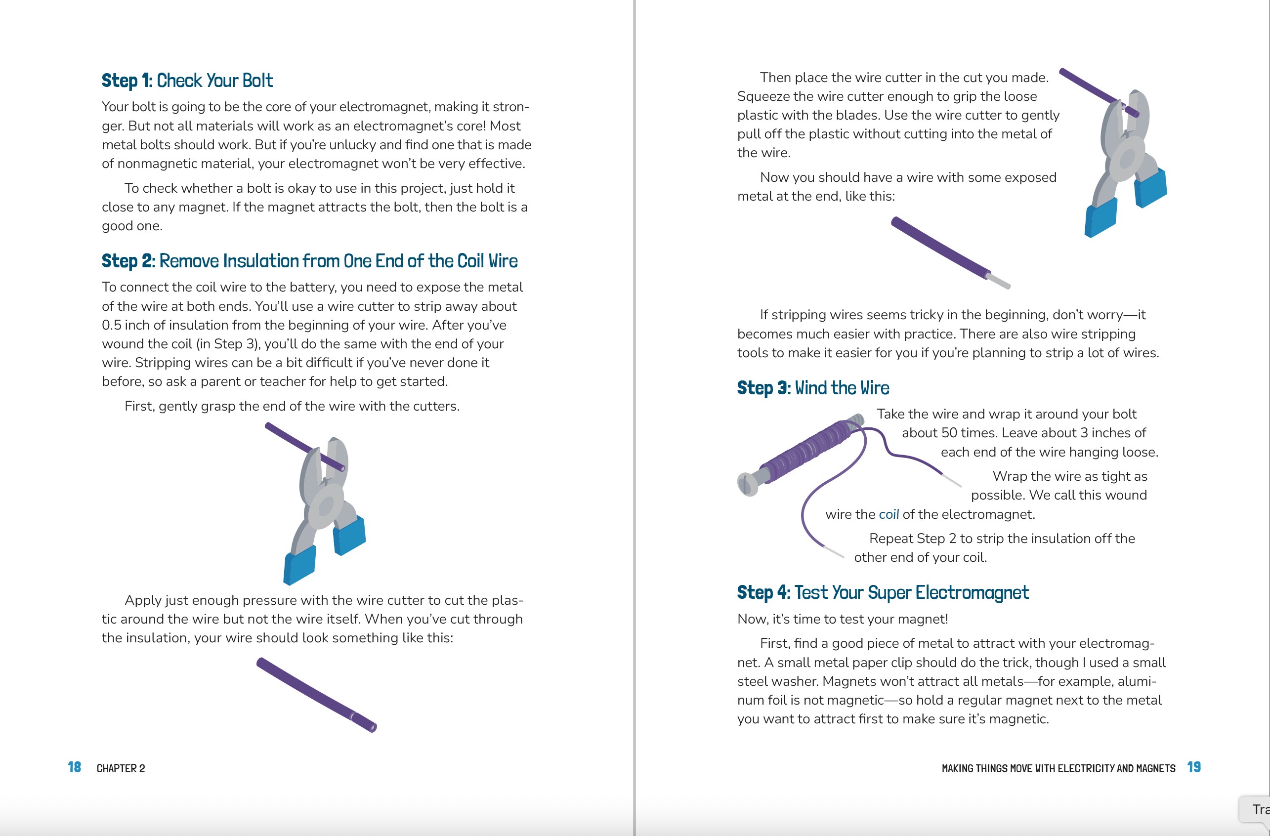 Electronics for Kids, 2nd Edition pages 18-19