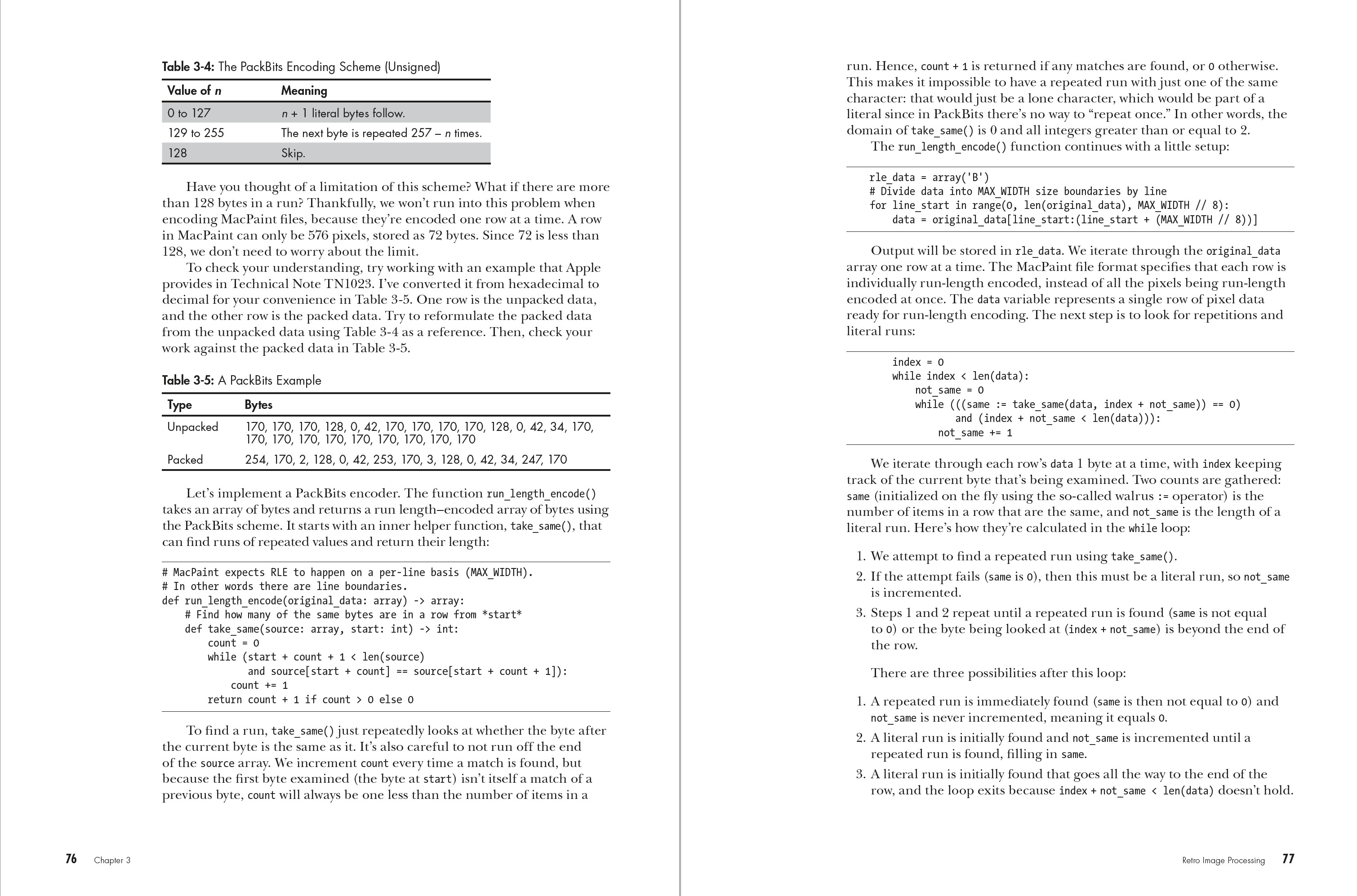 Computer Science From Scratch pages 76-77