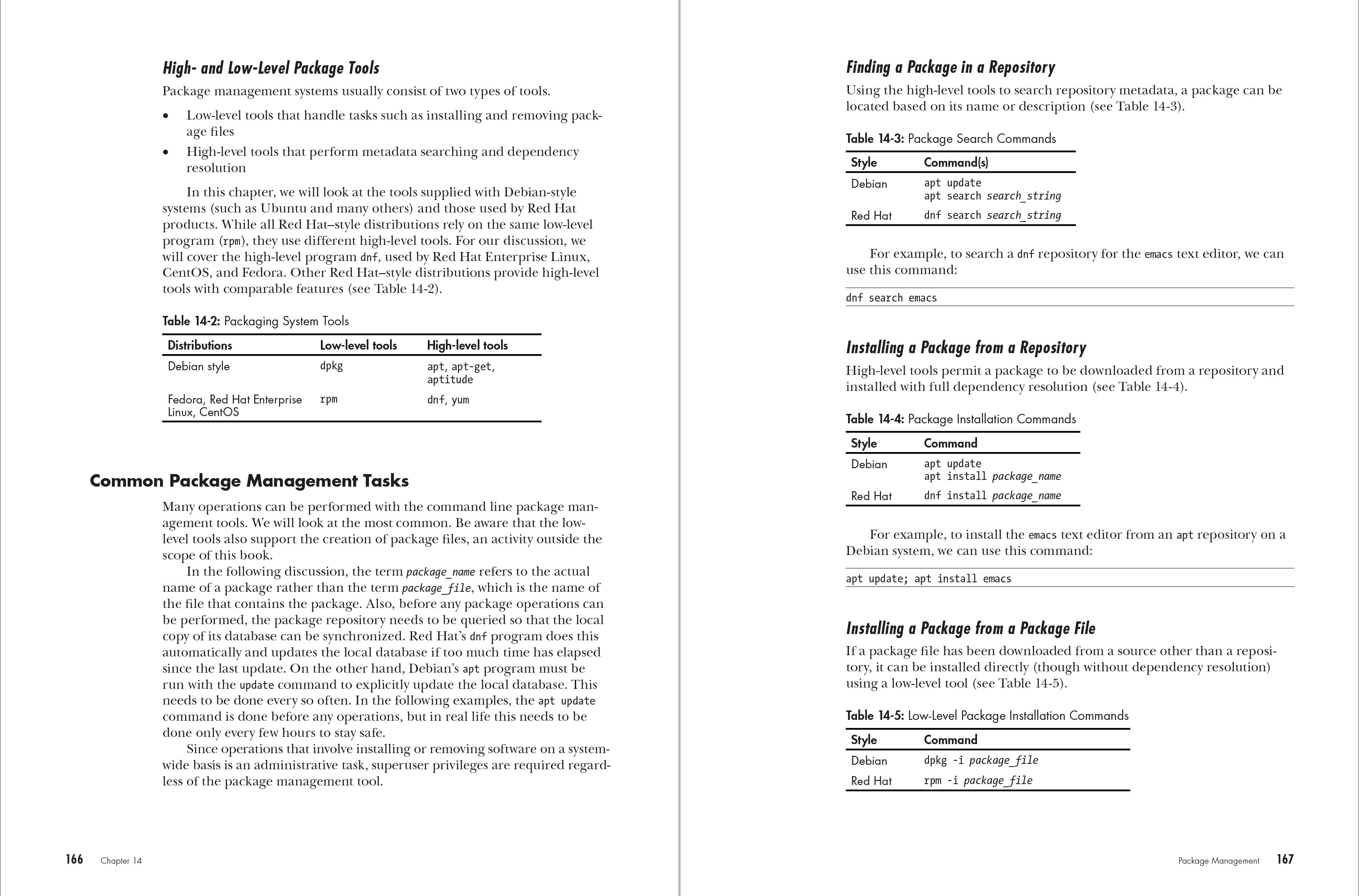 The Linux Command Line, 3rd Edition pages 166-167