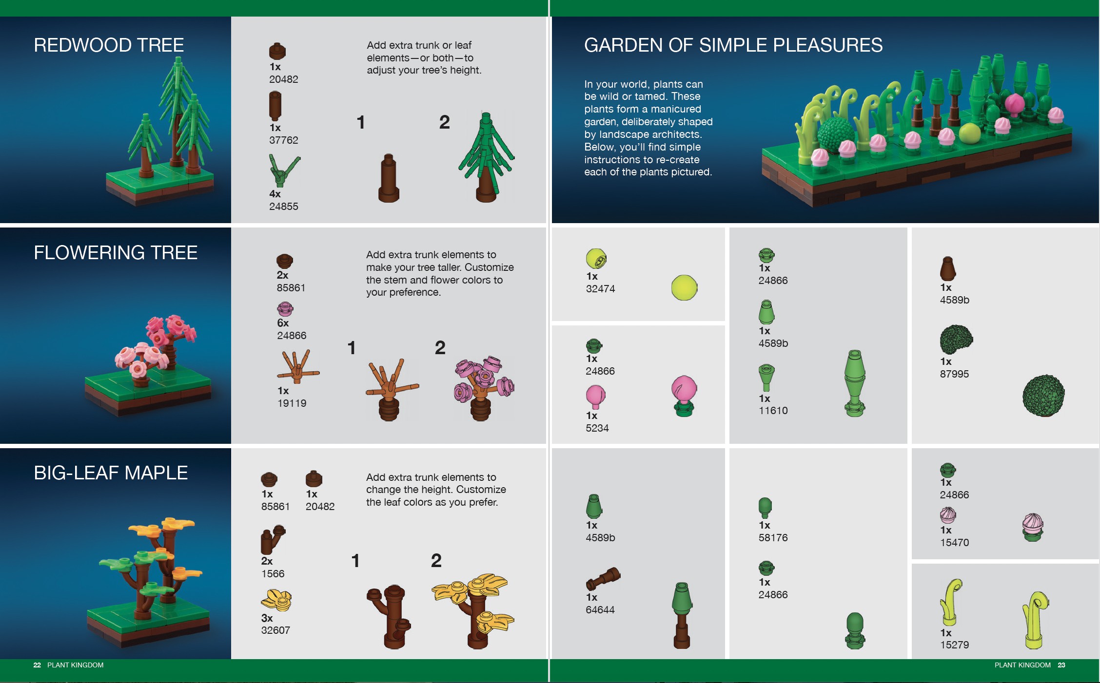 Building LEGO Worlds pages 22-23