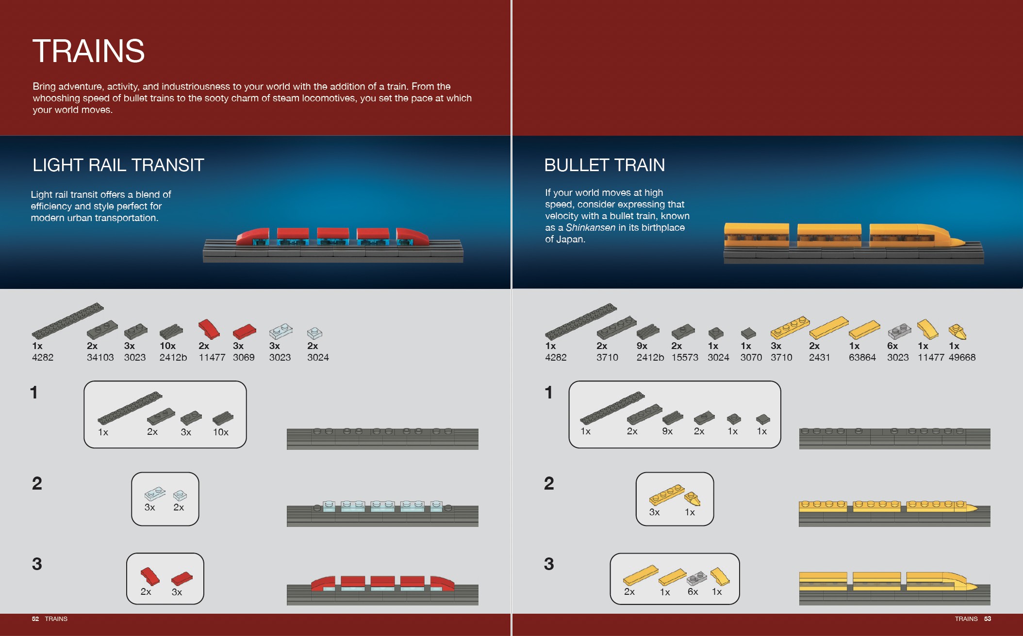 Building LEGO Worlds pages 52-53