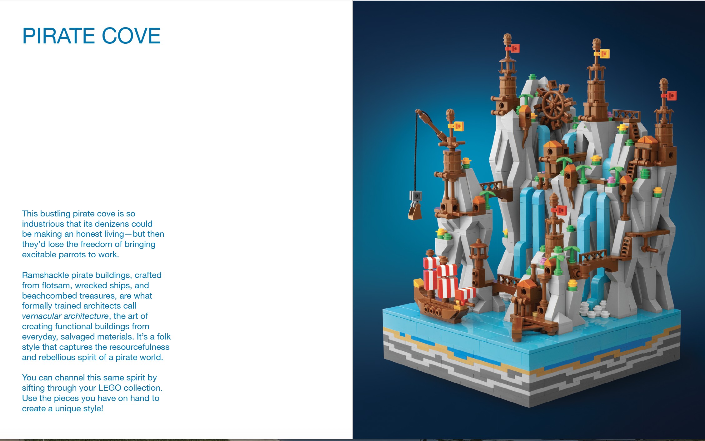 Building LEGO Worlds pages 72-73