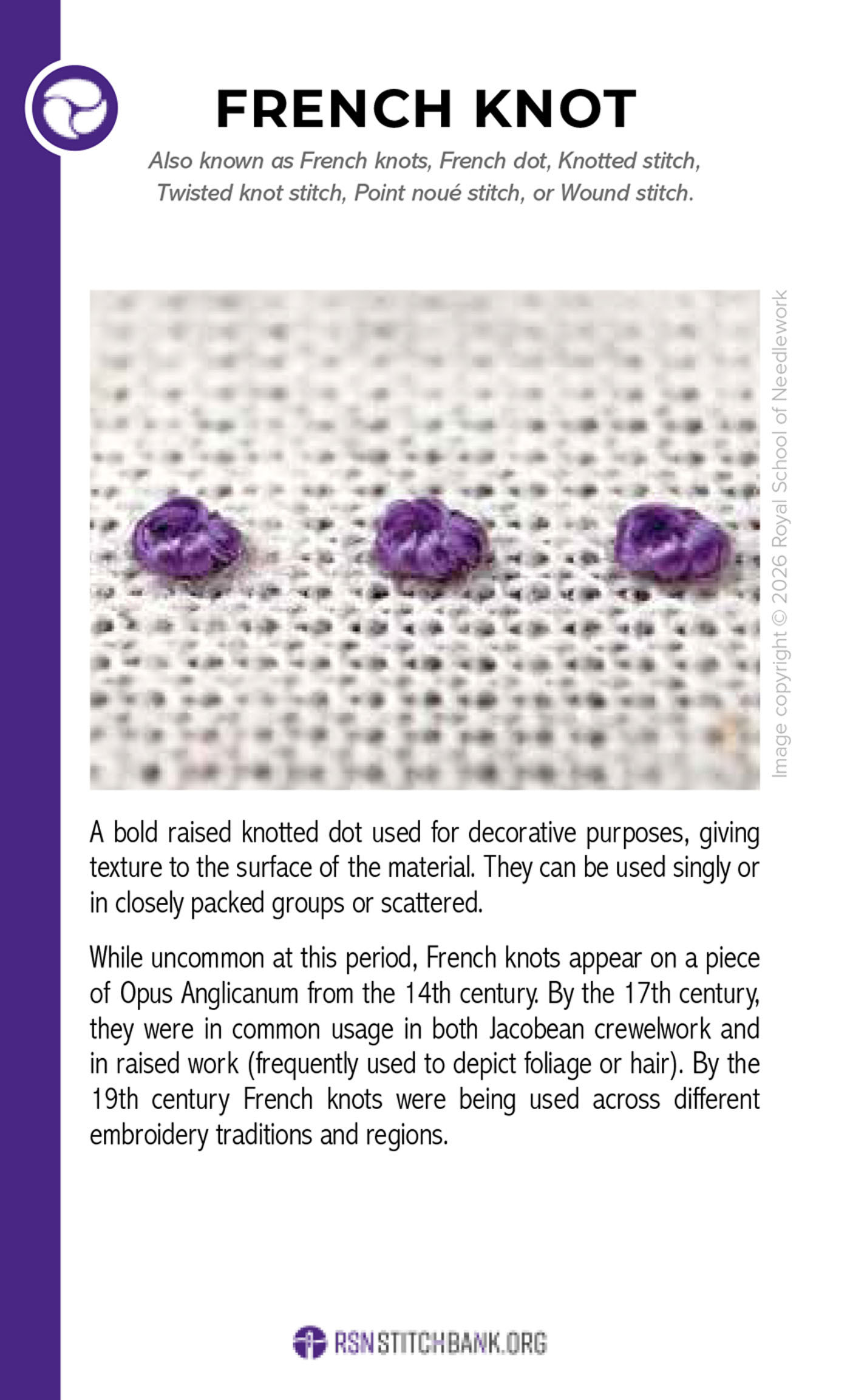 Sample card