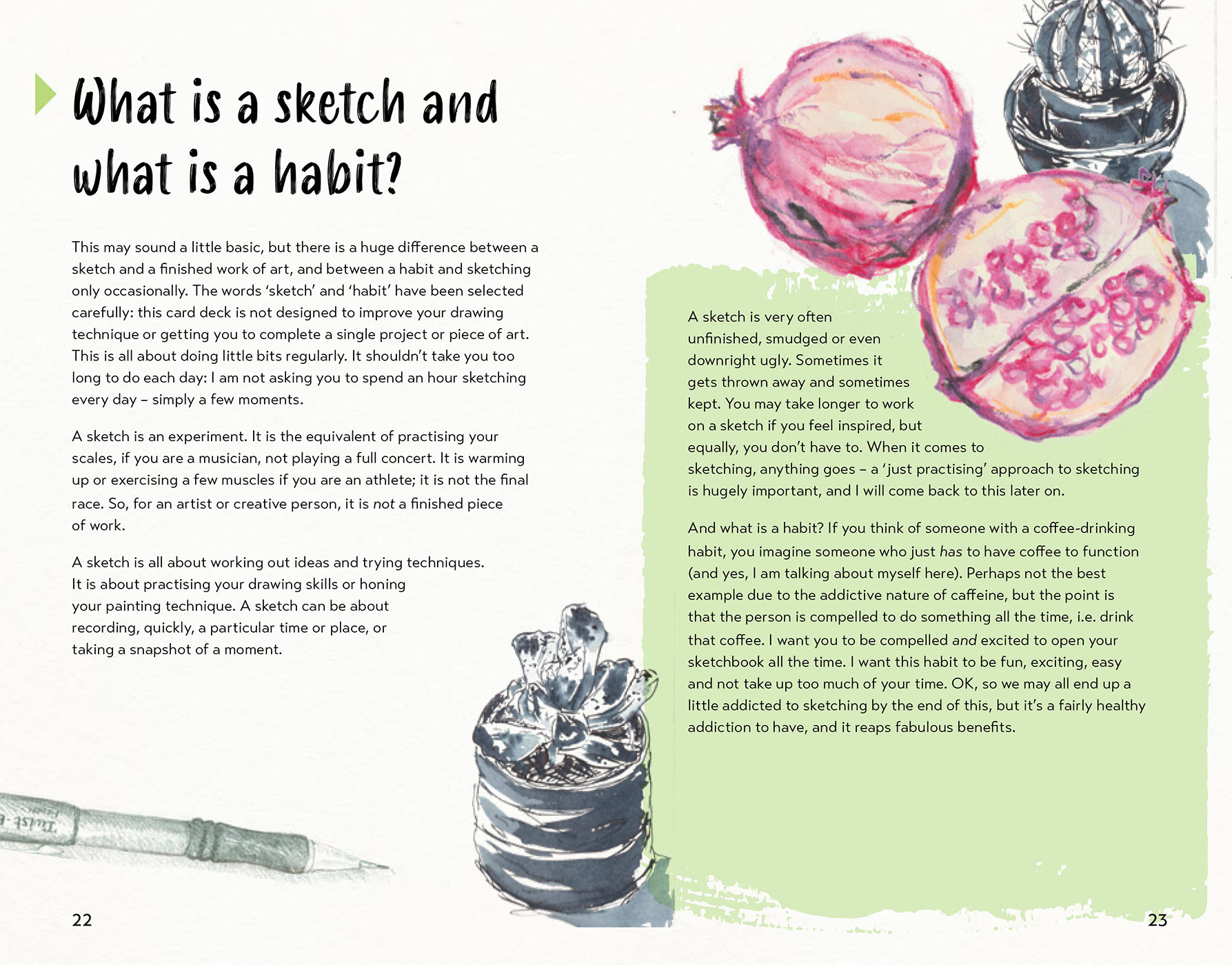 Booklet spread