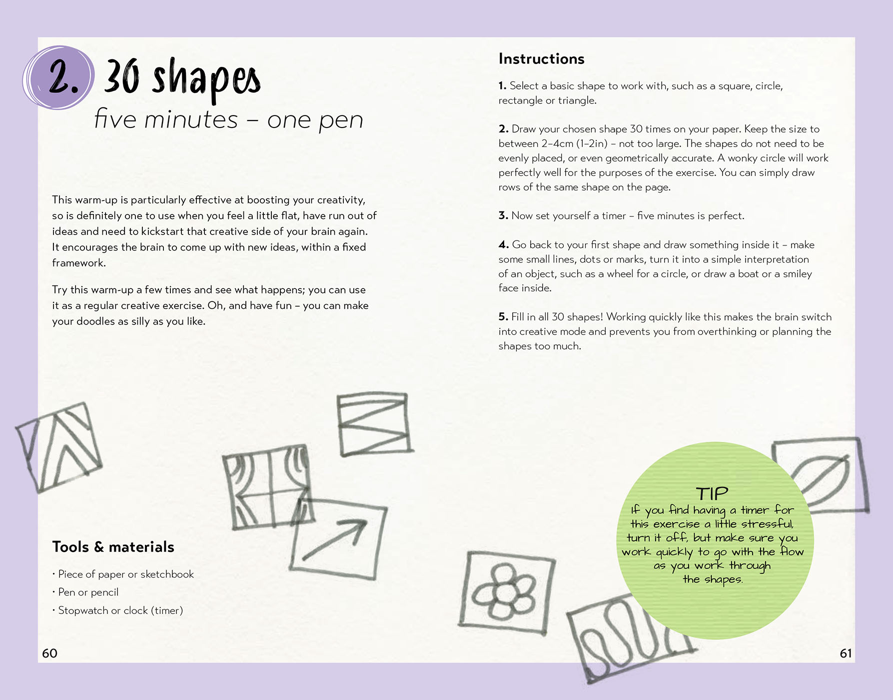 Booklet spread