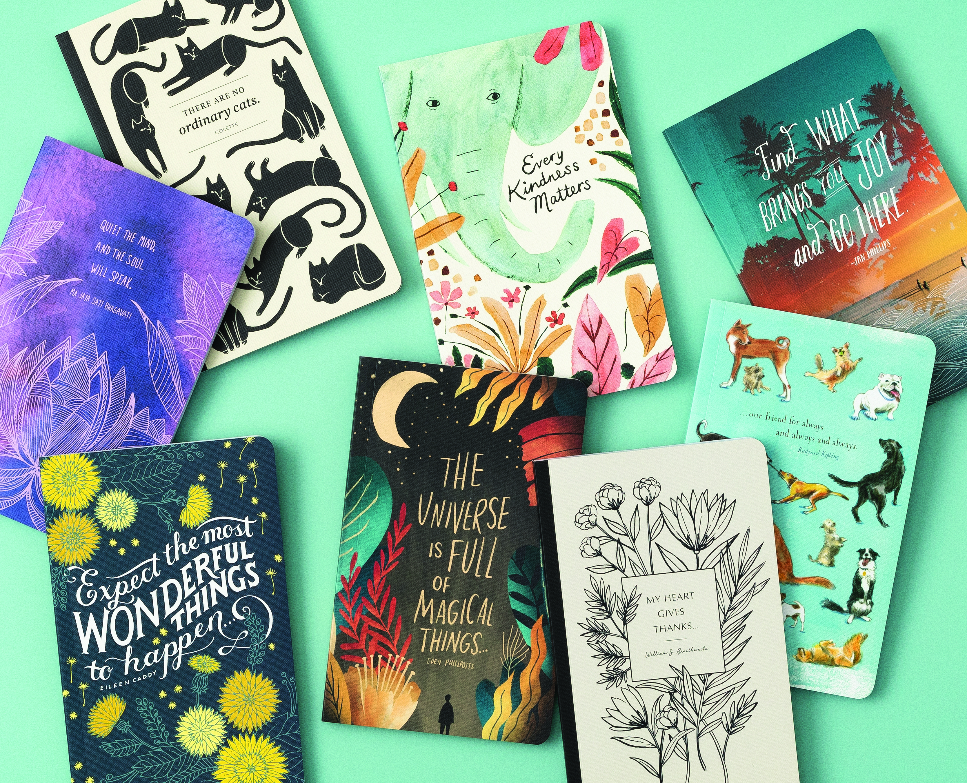 Assortment of Write Now Journals