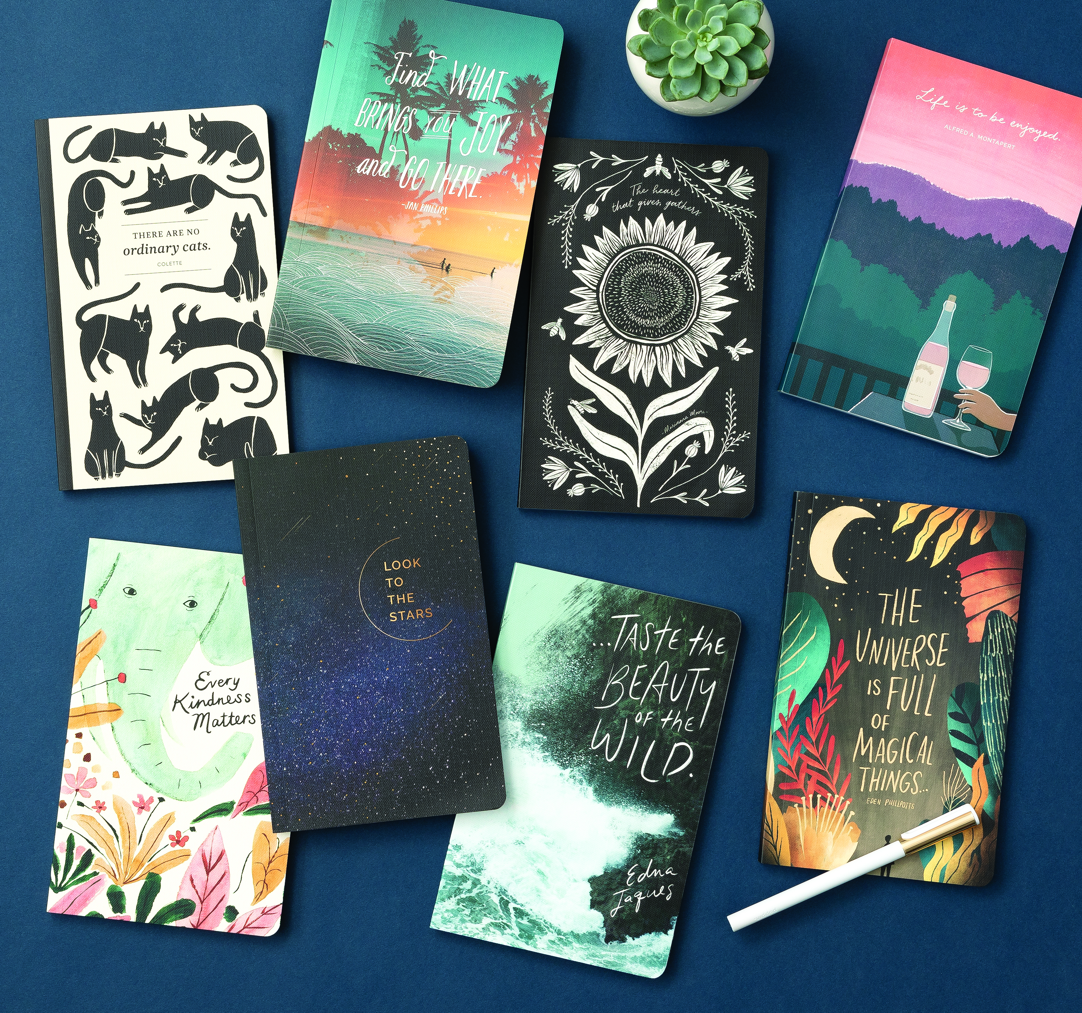 Assortment of Write Now Journals