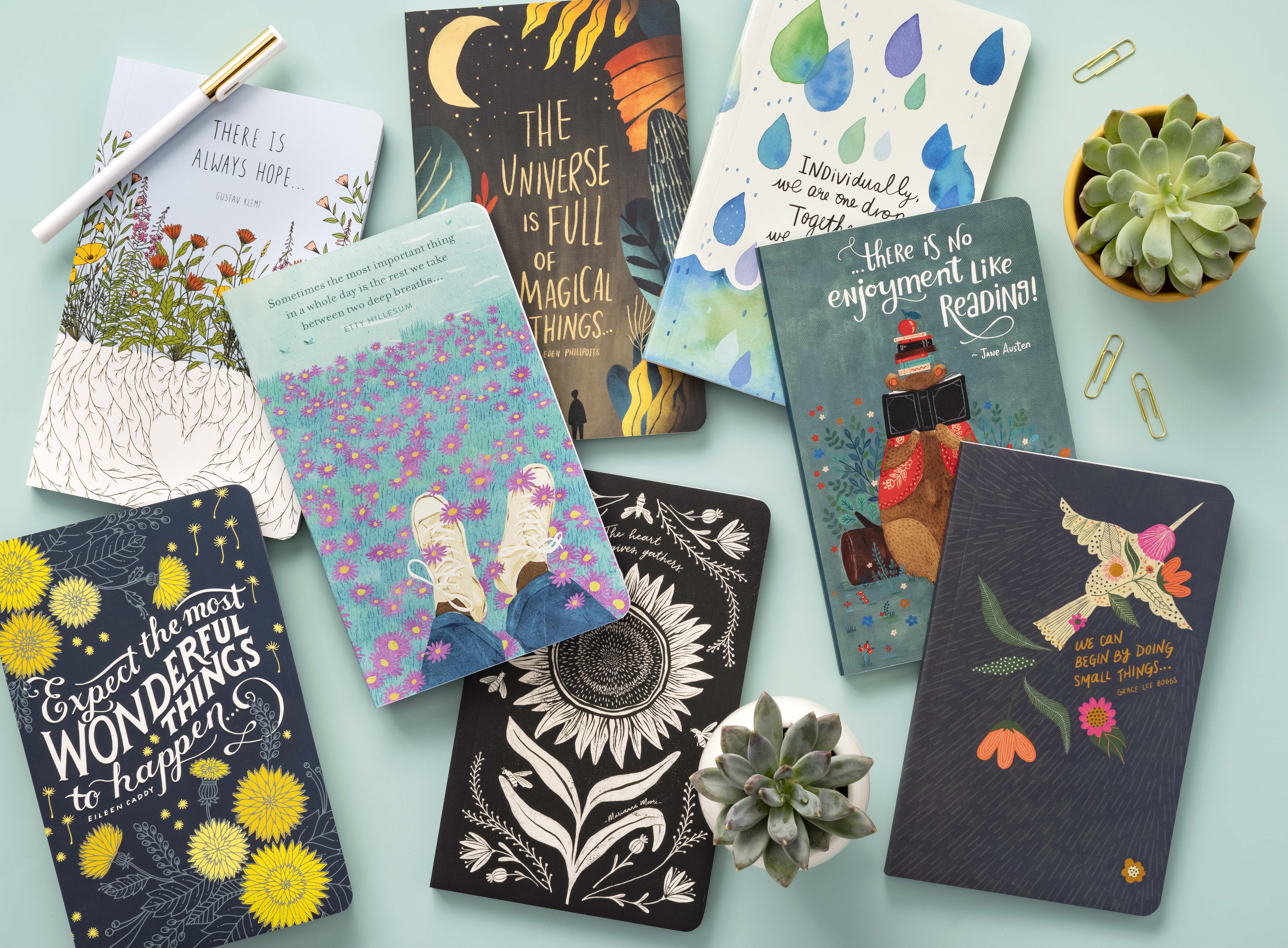 Assortment of Write Now Journals