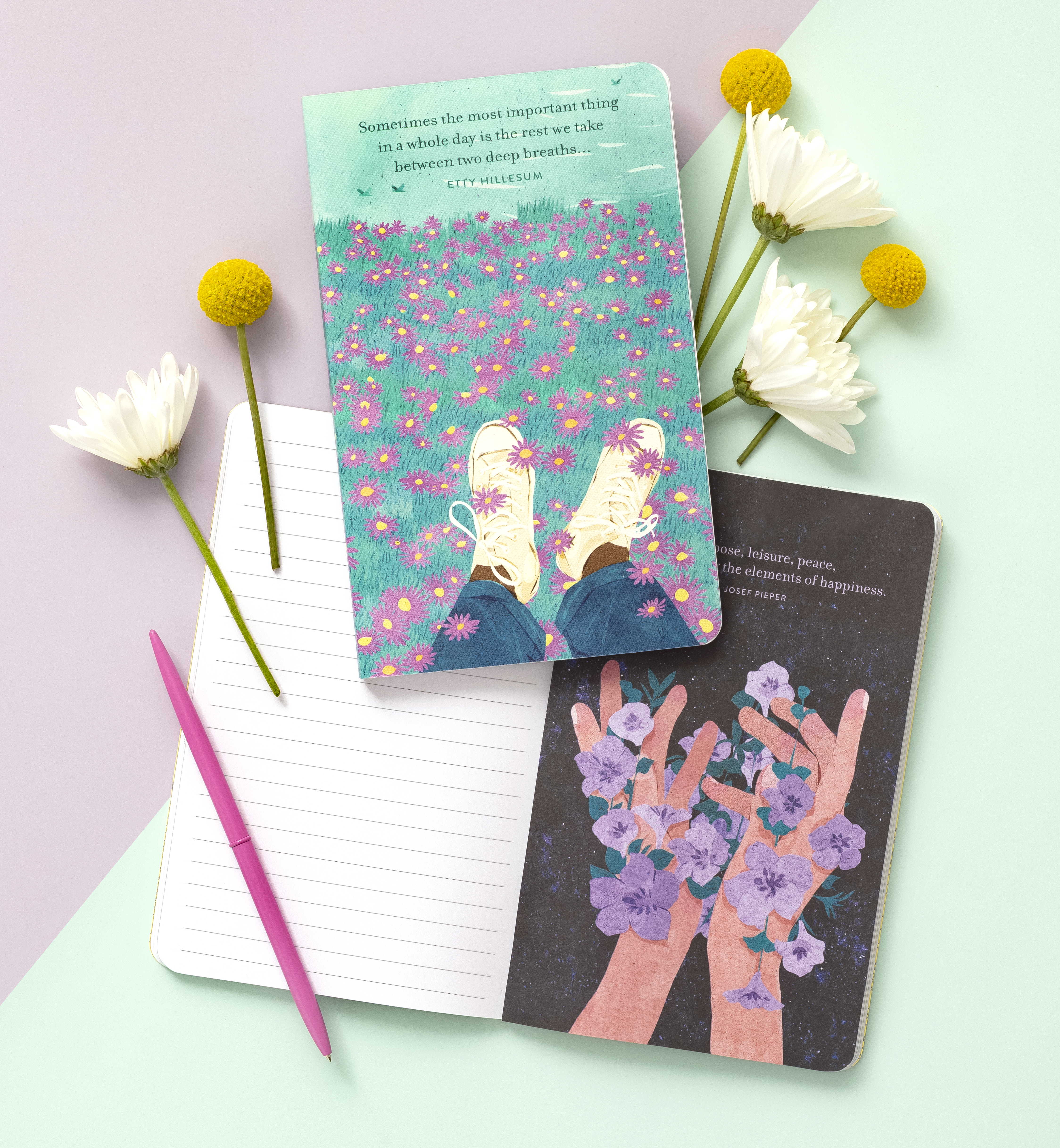 Assortment of Write Now Journals