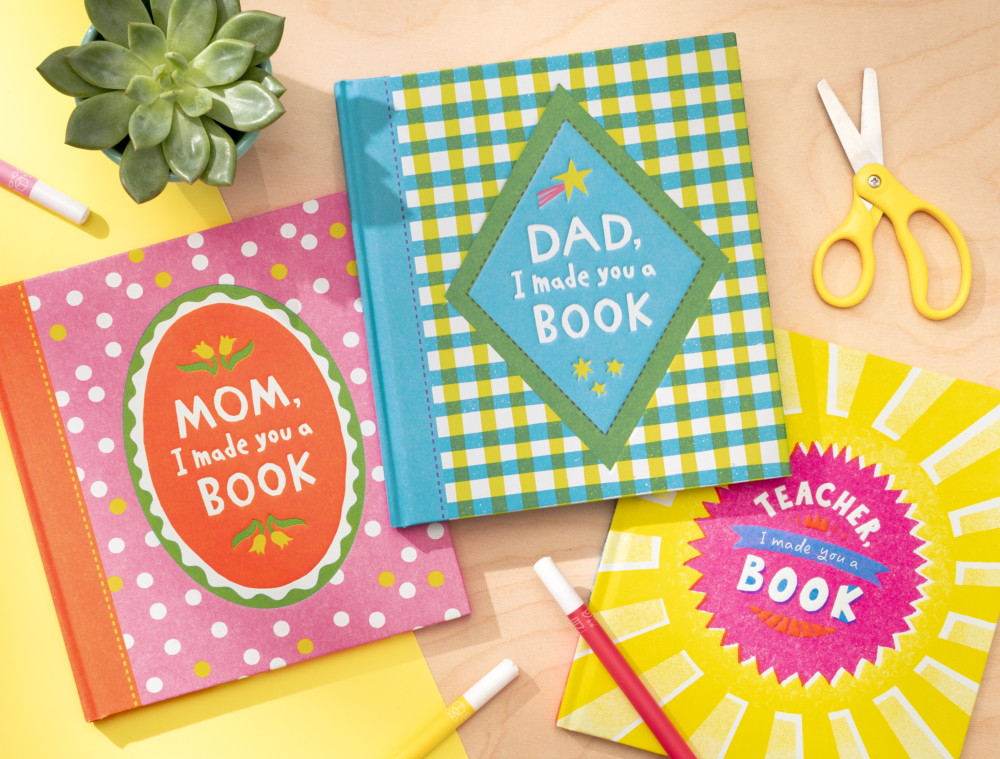 Includes: Teacher/Mom/Dad I Made You a Book