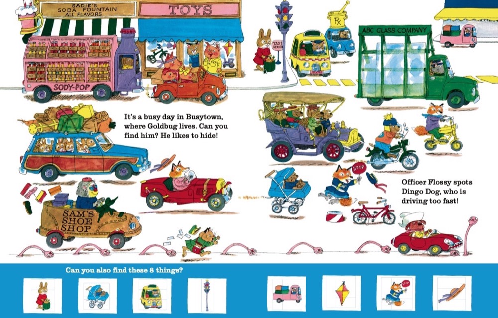 Richard Scarry's Where's Goldbug? Seek and Find! | Penguin Random