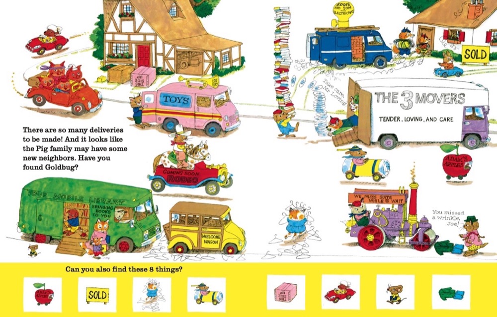 Richard Scarry's Where's Goldbug? Seek and Find! | Penguin Random